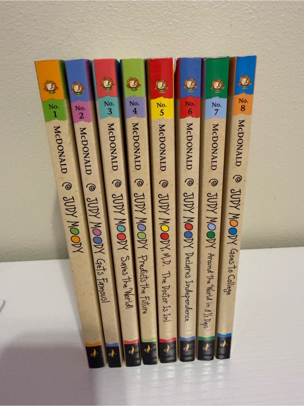 Judy Moody Kids Book Set - Multicolor Spines